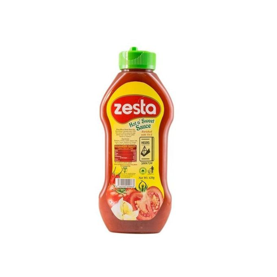 ZESTA HOT & SWEET SAUCE 250G
